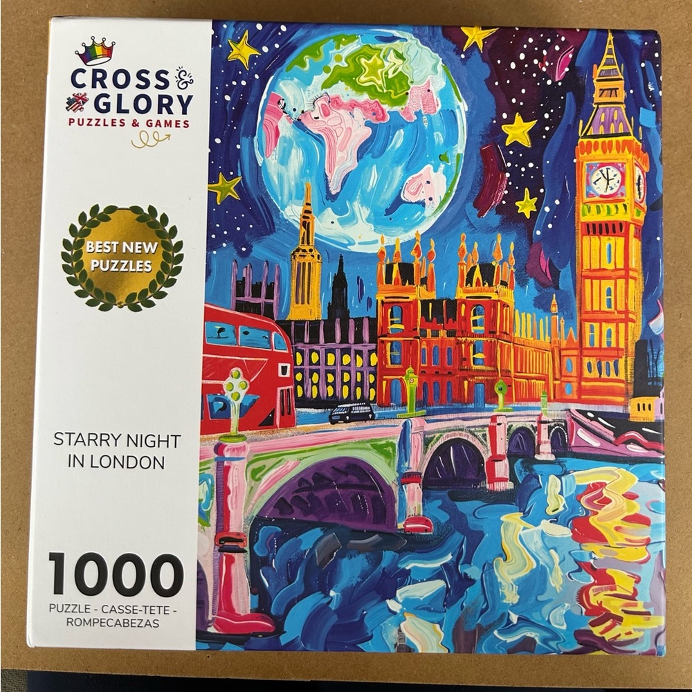 Cross & Glory “Starry Night London” 1000 piece puzzle